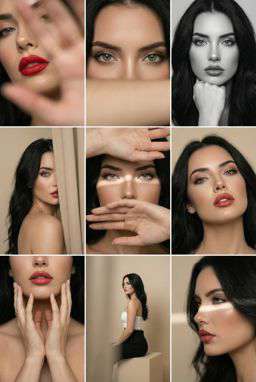 KV Leather - Editorial 3x3 Grid [VAR:3]